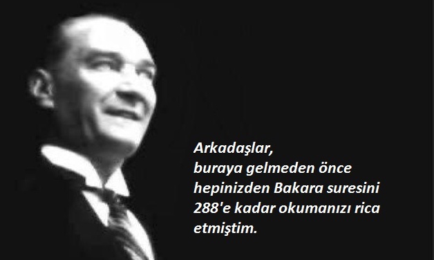 Atatürk’ün Din Adamlarını Bakara Suresi ile Test Ettiği İddiası