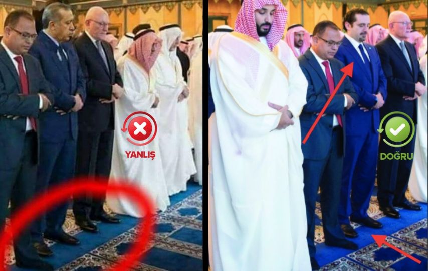 Cumhurbaşkanı Erdoğan’ın camiye ayakkabı ile girdiği iddiası